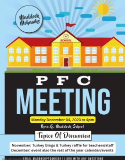 PFC Meeting Flyer